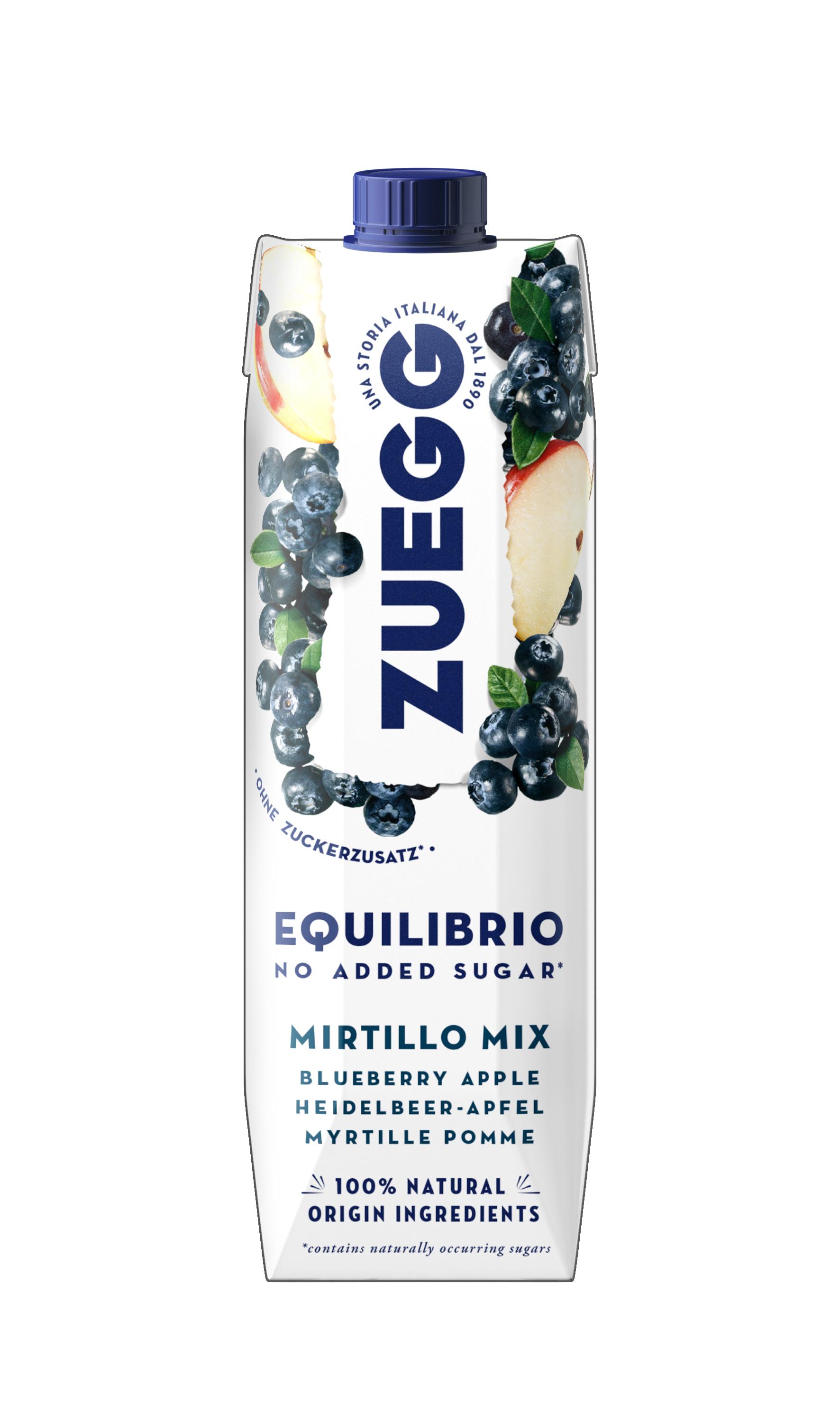 ZU 1000ml Brik Blueberry Mix  No added sugar