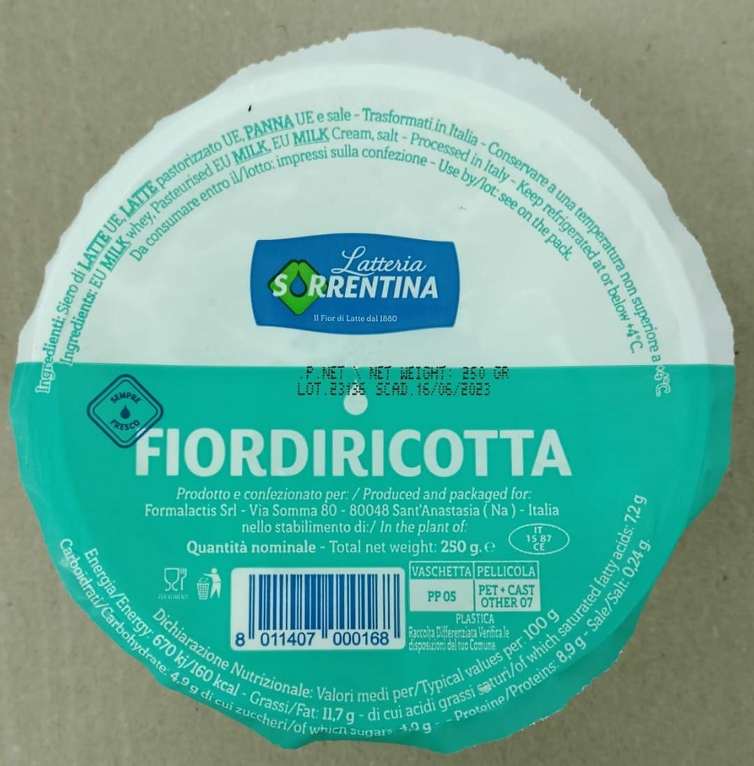 FIORDIRICOTTA Cheese 250gr